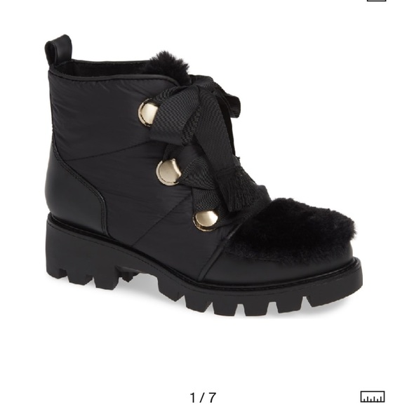 Kelsi Dagger black gamble boot 7.5 Anthropologie - Picture 3 of 7